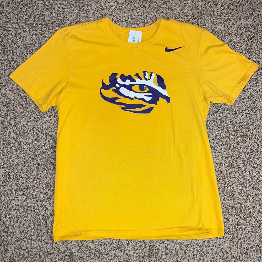 LSU Tiger Eye Nike T-Shirt. Size Medium
